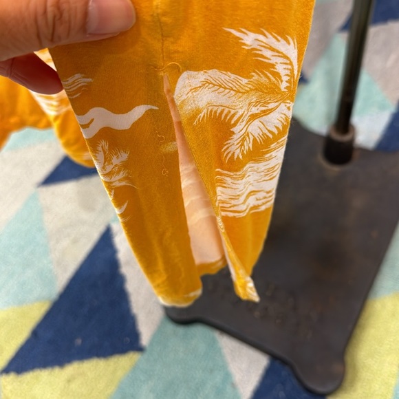 419. Old Navy palm tree maxi dress - Picture 4 of 9